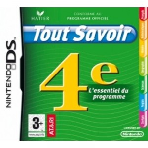 Tout Savoir : 4e pour DS