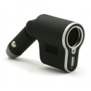MCA - Adaptateur allume cigare-USB et allume cigare Chargeur de voiture / avion