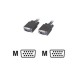 Mclsamar MCL Samar - Câble VGA (MC340-3M) Câble VGA/SVGA