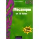 Mecanique En 30 Fiches - Pascal Lussiez