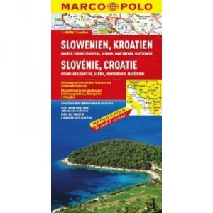 Slovenie, Croatie, Bosnie , Euro Carte Marco Polo - Collectif