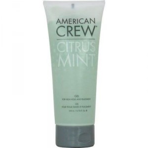 American Crew Gel pour tenue élevée et placement Citrus Mint 6.76 oz./200 ml