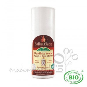 Ballot Flurin Dentifrice sourire bio