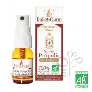 Ballot Flurin Propolis Bio Spray sans alcool