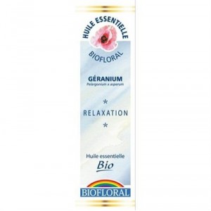 Biofloral Géranium Huile essentielle bio