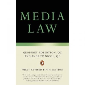 Media Law - Robertson  Nicol