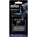 Braun 65491799 Combi pack 30B Recharge grille + couteaux pour rasoirs