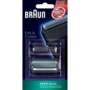 Braun 65628763 Combi pack 3000 Recharge grille + couteaux pour rasoirs Interface