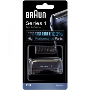 Braun 65684761 Combi pack 11B Recharge grille + couteaux pour rasoirs Series 1