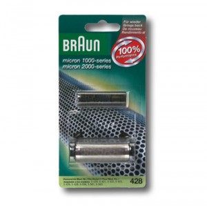 Braun Tête rasoir micron 1000 / 2000 ref 5428781