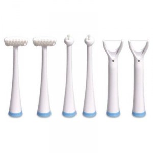 Carrera Kit de 6 brossettes de rechange Dentasonic