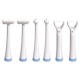 Carrera Kit de 6 brossettes de rechange Dentasonic
