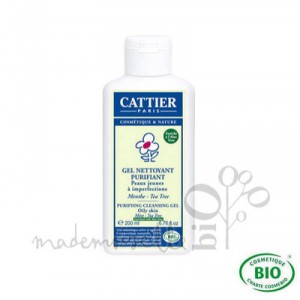Cattier Gel Crème purifiant à lathe For Men