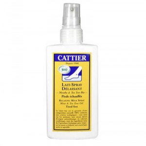 Cattier Lait Spray Délassant Pieds Bio