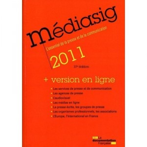 Mediasig 2011 - Livre + Version En Ligne - Collectif