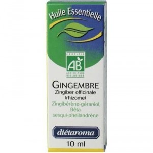 Diétaroma Dietaroma Gingembre bio Huile essentielle