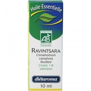 Diétaroma Ravintsara bio Huile essentielle Dietaroma