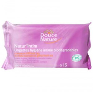 Douce Nature Natur'Intim Lingettes Bio