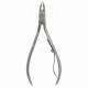 Edge Diamond Pince à cuticule 10 cm Demi mâchoires