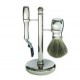 Edwin Jagger Set de rasage 3 piéces en métal S81M629 .