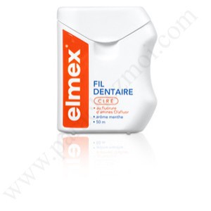 Elmex INTERDENTAL Fil dentaire ciré