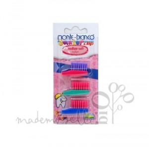 Frisetta 3 têtes interchangeables pour brosse à dents enfant