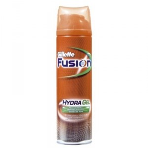 Gillette 75017296 Fusion Gel a Raser pour Peaux Sensibles 2x