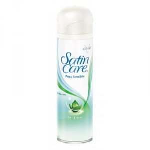 Gillette 75069090 Satin Care Gel Raser pour Peaux Sensibles 2x