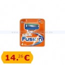 Gillette Fusion pack de 4 lames