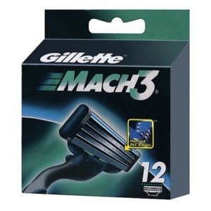 Gillette Mach3 pack de 12 lames