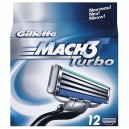 Gillette Mach3 Turbo de 12 lames
