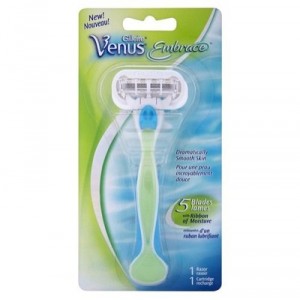 Gillette Rasoir 5 Lames Venus Embrace 1 Rasoir + 1 Gel Hydrocalcoolique OFFERT