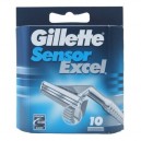 Gillette Sensor excel pack de 10 lames