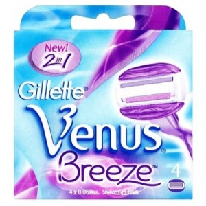 Gillette Venus Breeze pack de 4 lames