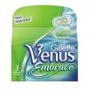 Gillette Venus Embrace pack de 3 lames