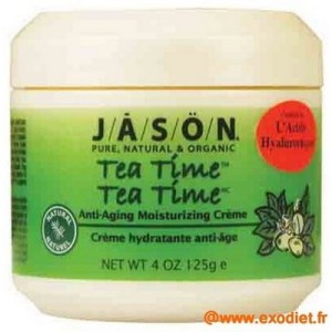 Jason Natural Cosmetics Cream "Tea Time" Anti aging 125 grs