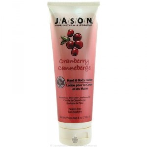 Jason Natural Cosmetics Lait corps et mains canneberge