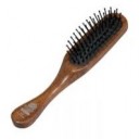 Kent/Euroclean Brosse à cheveux Homme ou Femme Mini Woodyhog bois et pointes nylon
