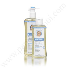 Klorane gentle BEBE Gel Hair and Body Shampoo