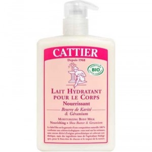 Laboratoire Cattier Lait nourrissant corps bio Karité Géranium
