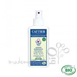 Laboratoire Cattier Lotion purifiante bio peaux jeunes