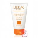 Lierac : Solaire bronzage sécurité crème haute hydratation SPF 30