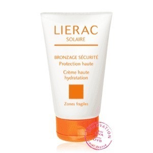 Lierac : Solaire bronzage sécurité crème haute hydratation SPF 30