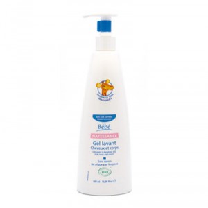 Natessance Gel Lavant Cheveux et Corps Bébé Bio Haute Tolérance