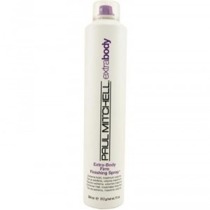 Paul Mitchell Spray de finition Extra Body Firm Finishing Spray Tenue extrême, volume maximum 32...