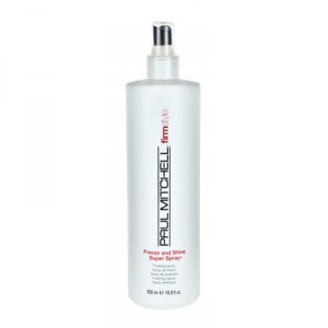 Paul Mitchell Spray finissant Freeze  Shine Super Spray pour fixation forte H