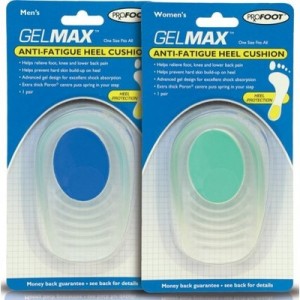 Profoot 2903573 Coussinets de talon en gel anti fatigue Homme