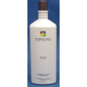 Pureology Shampooing Hydrate Shampoo pour cheveux colorés Sans sulfate 33.8 oz./1000 ml
