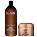 Redken Shampooing 1L + Masque Butter Treat Smooth Down