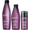 Redken Shampooing + Conditioner + Overnight Treat Real Control